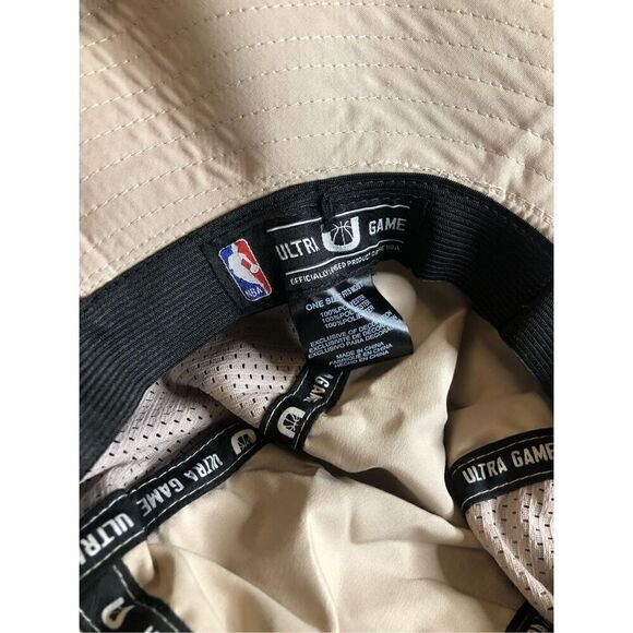 Chicago Bulls Ultra Game NBA Licensed Boonie Sun Hat Tan - Picture 9 of 10